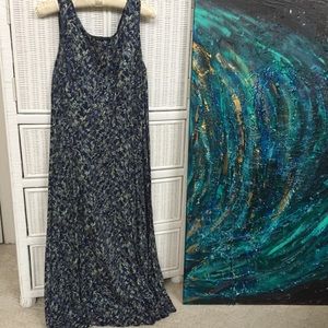 Flower print dainty tank top soft day dress